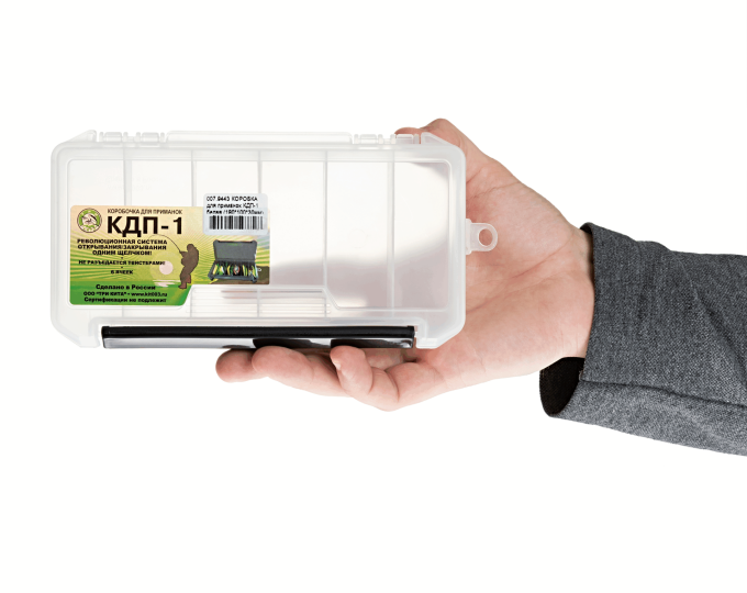 Коробка Три Кита КДП-1 (для приманок, 190х100х30мм) - изображение 1 