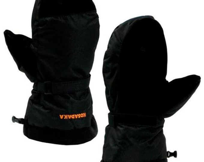 Рукавицы Kosadaka ALASKA (чёрный крэк) - изображение 1 