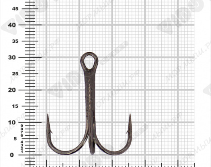 Крючок Treble Hooks (VD-091-BN) № 1/0 - изображение 3