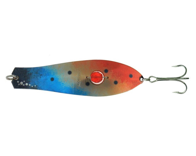 Блесна Kuusamo Professor 2 90/26 (бусинка) цвет BLU/O-C - изображение 1 