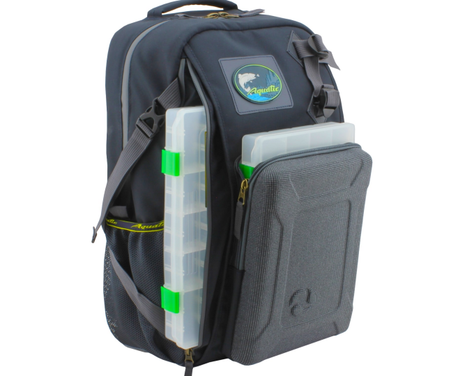 Рюкзак Aquatic рыболовный РК-02С с коробками FisherBox (цвет синий) - изображение 1 