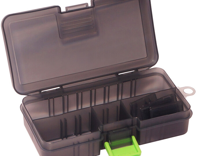 Коробка Kosadaka TB-S34S для приманок, регулируемая (137х80х30мм) Smoke - изображение 2