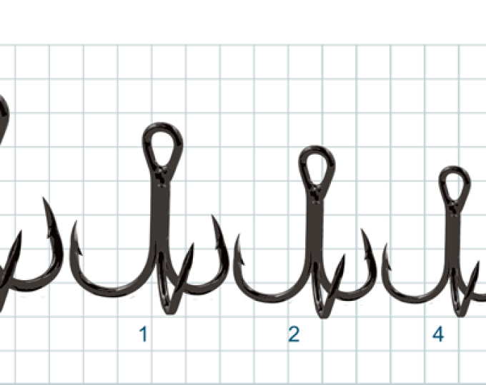 Крючок Gurza Round Treble Hook (ST-48) №10 (Tornado/BC) - изображение 1 