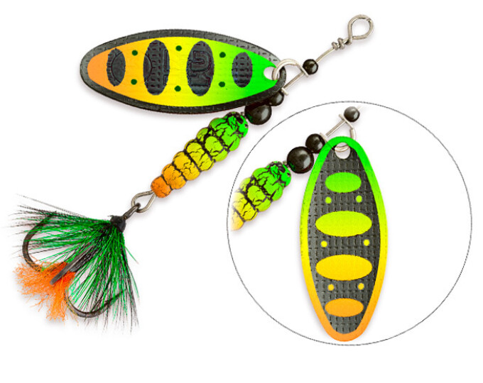 Блесна Pontoon 21 «TB Trait» #00 (вес 3,6гр., высота лепестка 22,2мм) цвет STT21-FT1 - изображение 1 