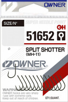 Крючок Owner (51652) «Split Shotter» (MH-11) №08 (11шт.)