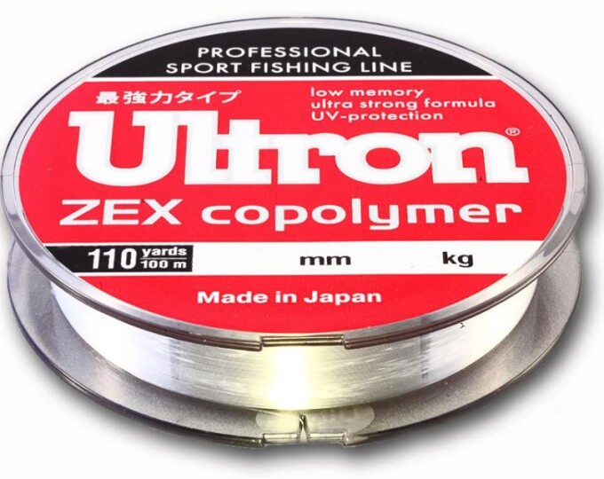 Леска Ultron Zex Copolymer 0,30мм 100м (11кг) - изображение 1