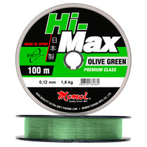 Леска Momoi Hi-Max Olive Green 0,15мм 100м (2,5кг)