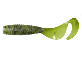 Твистер Lucky John Pro Series «MICRO GRUB» 1.0in (2.50) цвет PA01 (15шт.)