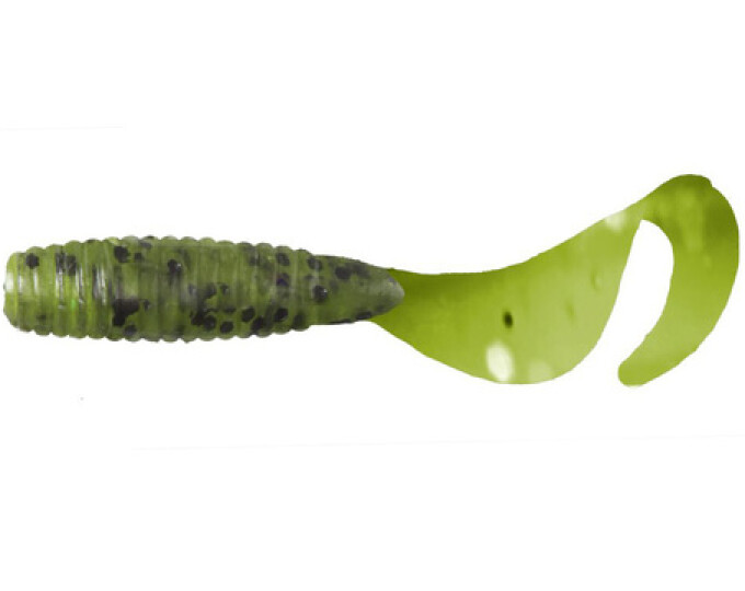 Твистер Lucky John Pro Series «MICRO GRUB» 1.0in (2.50) цвет PA01 (15шт.) - изображение 1