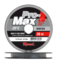 Леска Momoi Pro-Max Winter Strong 0,22мм (6,0кг) 30м (прозрачный)