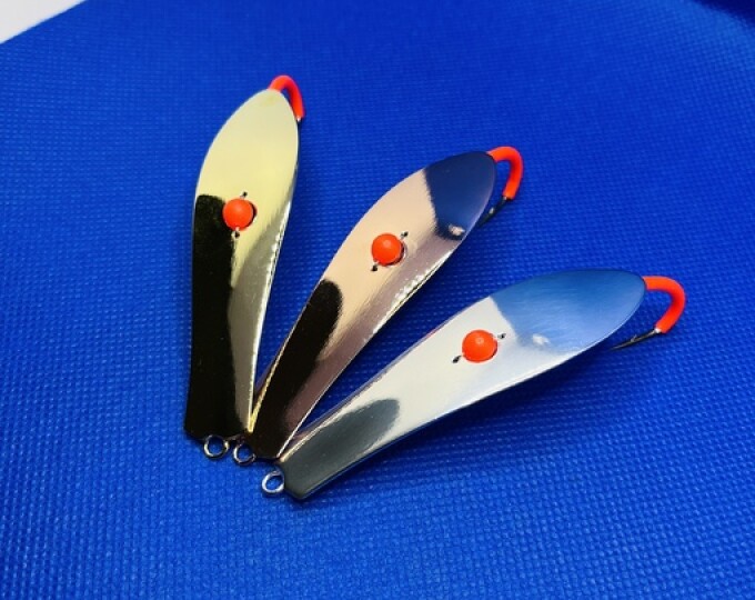 Блесна незацепляйка «Профессор с флуошариком» 12,5гр. (серебро) - изображение 1 