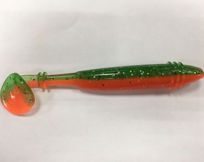 Силиконовая приманка Brown Perch «Dominator» (длина 200мм, вес 55гр.) цвет крабовая-палочка (1шт.) - изображение 2