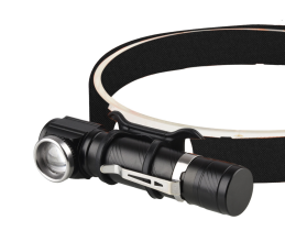 Фонарь налобный «СИБИРСКИЙ СЛЕДОПЫТ — Big Tenzor» (сьемный 1 LED, аккум., 220В, USB)