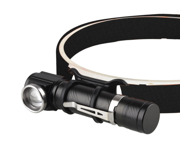 Фонарь налобный «СИБИРСКИЙ СЛЕДОПЫТ — Big Tenzor» (сьемный 1 LED, аккум., 220В, USB) - изображение 1