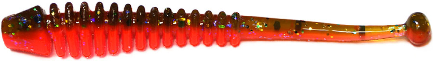 Силиконовая приманка Kosadaka ARRAY FAT 65 (запах сыра) (9шт.) цвет DGR