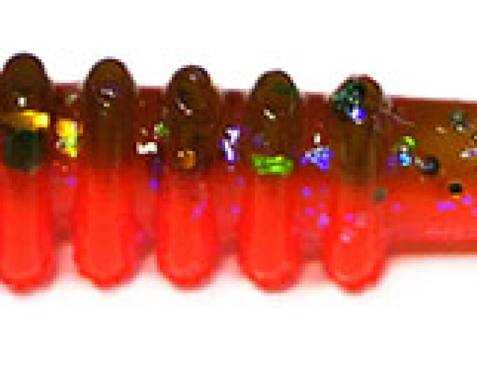 Силиконовая приманка Kosadaka ARRAY FAT 65 (запах сыра) (9шт.) цвет DGR - изображение 1 