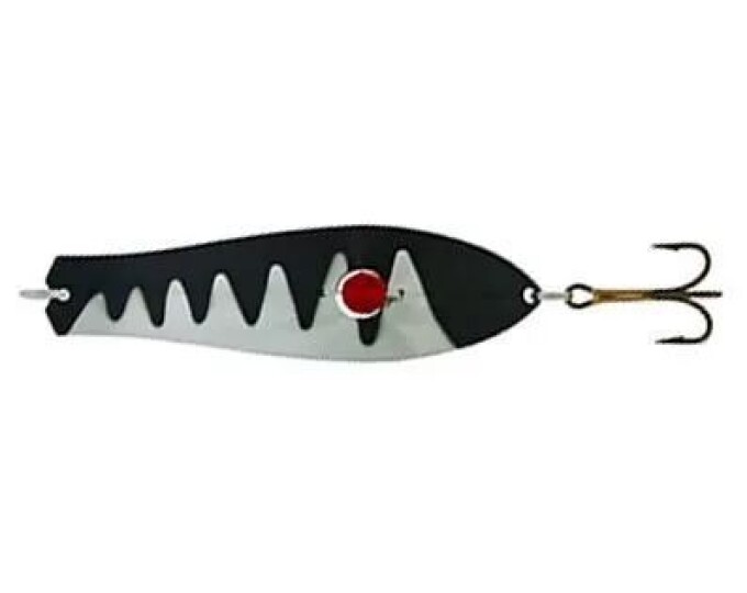 Блесна Kuusamo Professor 2 90/26 (бусинка) цвет BL/N-R - изображение 1 