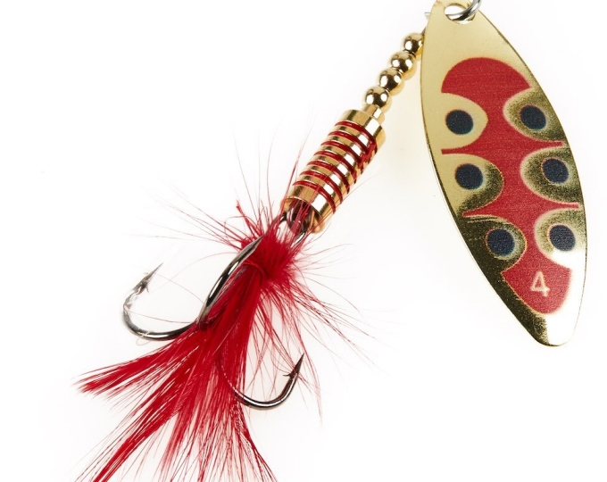 Блесна вращающаяся Lucky John SPIN X LONG 05 (вес 12гр.) цвет GX1 - изображение 1 