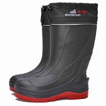Сапоги Nordman Ultra -70°С (вкладыш из флиса, с манжетой, черный/красный) р.42