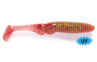 Виброхвост Lucky John Pro Series «MISTER GREEDY» 3.9in (09.90) цвет S14 (5шт.)