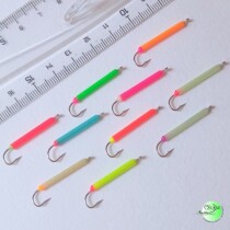 Мормышка корюшиная «Спичка» р.L (синее свечение)