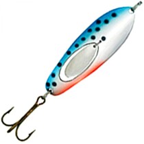 Блесна Kuusamo Taimen Super 75/17 цвет FR/BLU/Gre-S