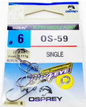 Крючок OSPREY «SINGLE» OS-059 №04 (7шт.)