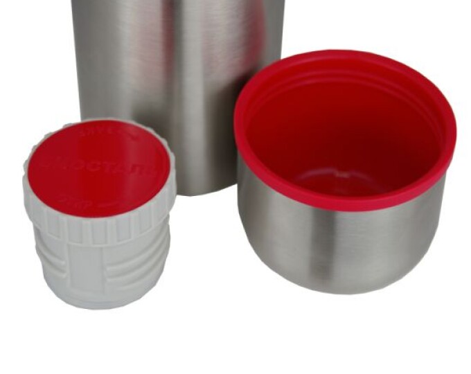 Термос TM «BIOSTAL» (узкое горло/пробка без кнопки/облегченный) 1000мл - изображение 1 