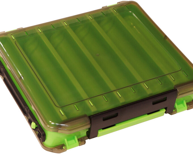 Коробка Kosadaka TB-S31C для воблеров, двусторонняя (200х175х50мм) Green - изображение 1 