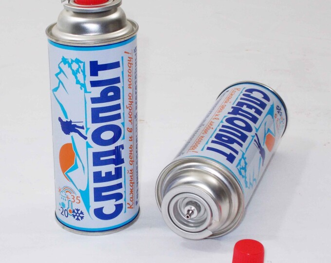 Газ для портативных плит «СЛЕДОПЫТ» всесезонный, 220гр. (Россия) - изображение 2