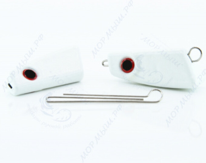 Груз крашеный ПРОХОДИМЕЦ (Чебурашка разборная) 18гр. цвет 08 (люминисцентный) - изображение 1 