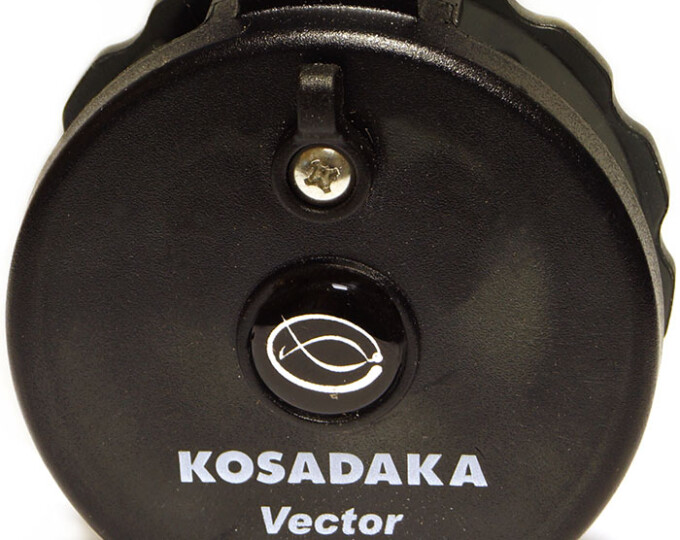 Катушка Kosadaka зимн./пров. пласт. VECTOR 65мм. (2 напр. вращ. со стоп или фрикц.) - изображение 2