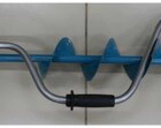 Ледобур «Siberian Fishing» 100мм цельнотянутая спираль ЛР-100ДВ - изображение 1