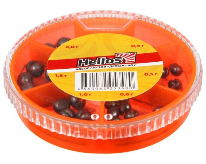 Набор грузил из мягкого свинца (60гр, 5 вида) - изображение 1 