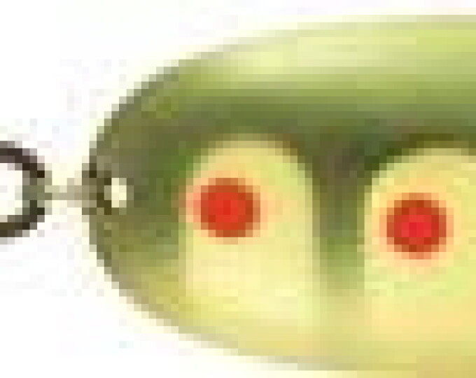 Блесна Kuusamo Hauki 80/22 (незацепляйка) цвет GR/R-B - изображение 1 