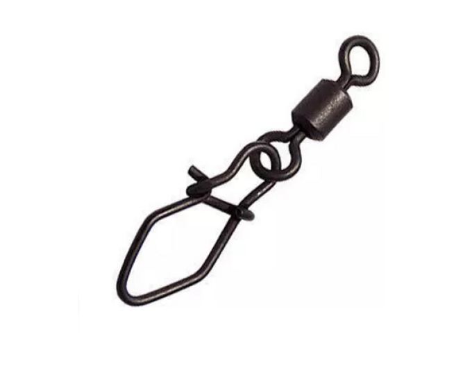 Вертлюг Kosadaka роликовый с застежкой «Diamond Nice Snap» №12 (5шт.) (3277) - изображение 1 