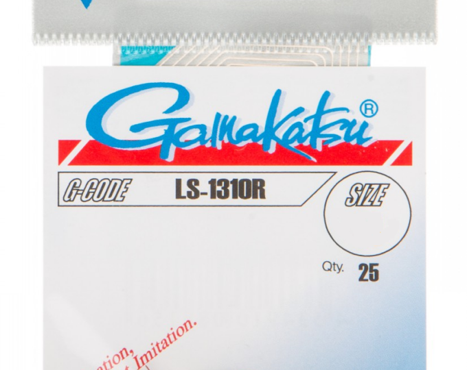 Крючок Gamakatsu Hook LS-1310R (Red) №20 - изображение 1 