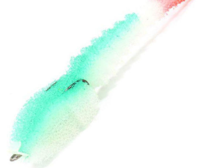 Поролоновая рыбка 3D STREAM 7,0см Fluo WOr/WGr/WLgr/WYellow - изображение 2