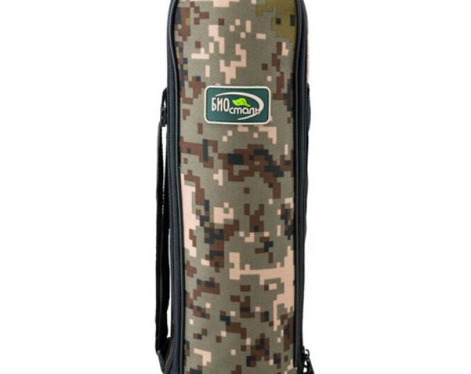 Термос TM «BIOSTAL» (узкое горло/пробка без кнопки/чехол) 750мл - изображение 1 