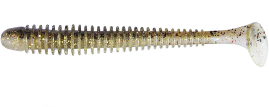 Приманка силиконовая Keitech Swing Impact 4.5″ #417 Gold Flash Minnow