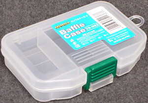 Коробка Kosadaka Baffle Case 3 (103х73х23мм, 3 поперечные секции) Clear