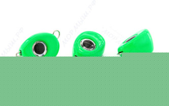 Груз крашеный САПОГ (Чебурашка разборная) 10гр. цвет 07 (зеленый)