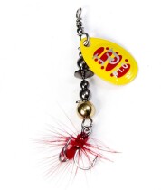 Блесна вращающаяся Lucky John BONNIE BLADE 01 (вес 3,5гр.) цвет 010 (блистер)