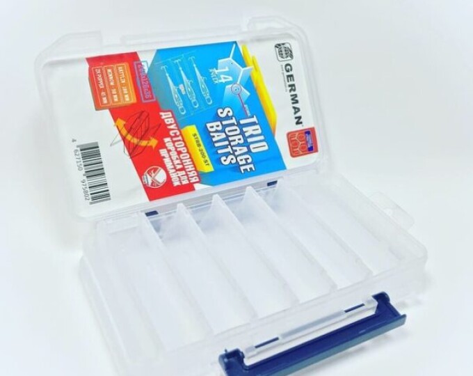 Коробка German «Trio Storage Baits» 200х160х47мм - изображение 2