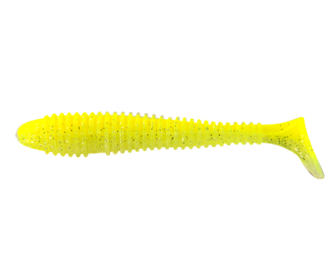 Приманка съедобная ALLVEGA «Fat Bonito» 7см 2,5г (6шт.) цвет lemon back silver flake - изображение 1 