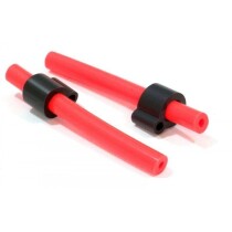 Сторожок силиконовый LF-070 (длина 7см, тест 8гр.) цвет красный