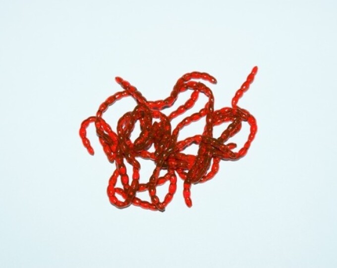 Мотыль Brown Perch «Blood Worm» (длина 261мм, вес 9гр.) цвет 201 - изображение 1 