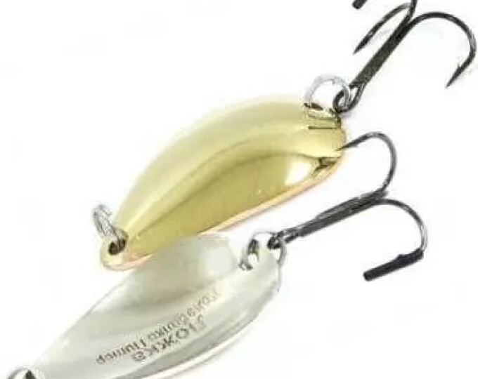 Блесна Колебалка Питер Ложка — классика 15гр. (2-х цветная) Латунь/Никель - изображение 1 