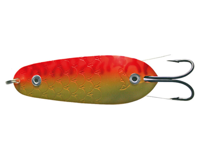 Блесна Kuusamo Rasanen 70/10 (незацепляйка) цвет FYe/FR-C - изображение 1 