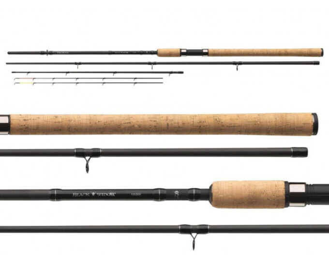Удилище фидерное DAIWA «Black Widow Feeder»  3,30м  (100гр.) (11789-330RU) - изображение 1 